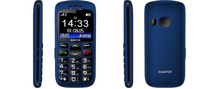 Aligator A670 Senior modrá varianta